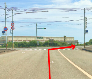 小丸大橋北詰交差点